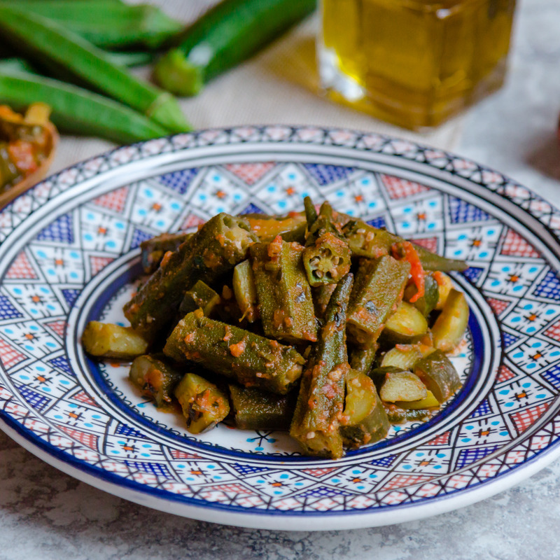 خورشت کدو بامیه