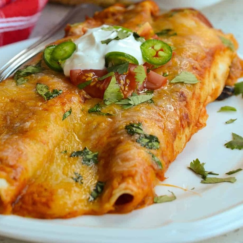انچیلادا مرغ