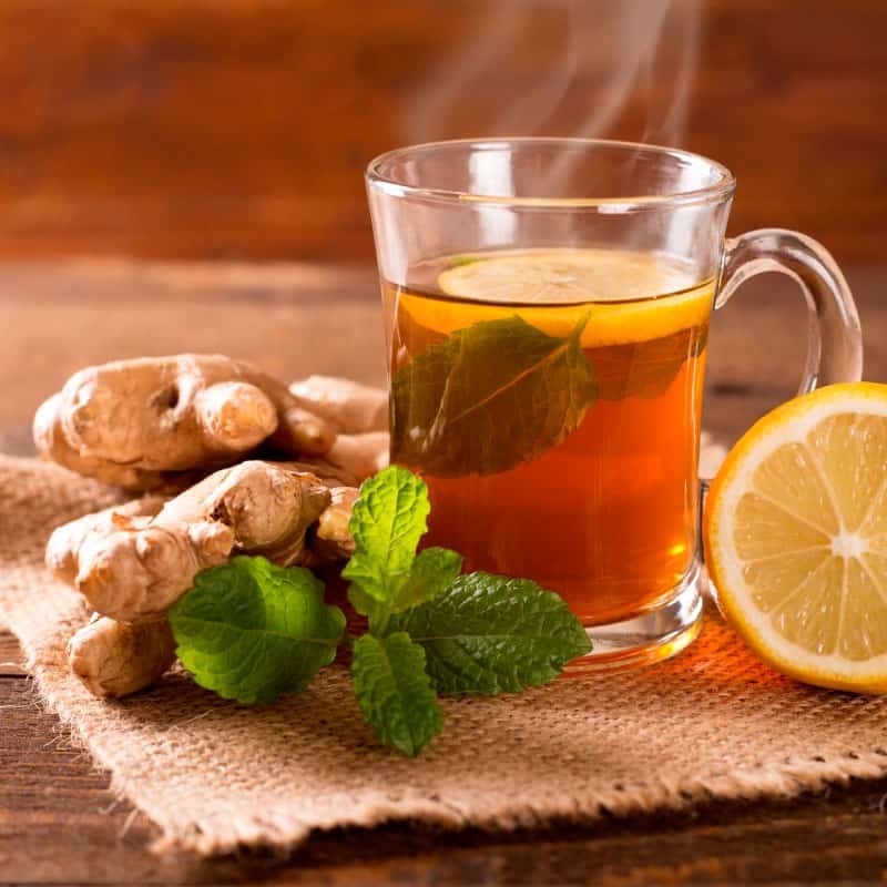 دمنوش پرتقال و زنجبیل